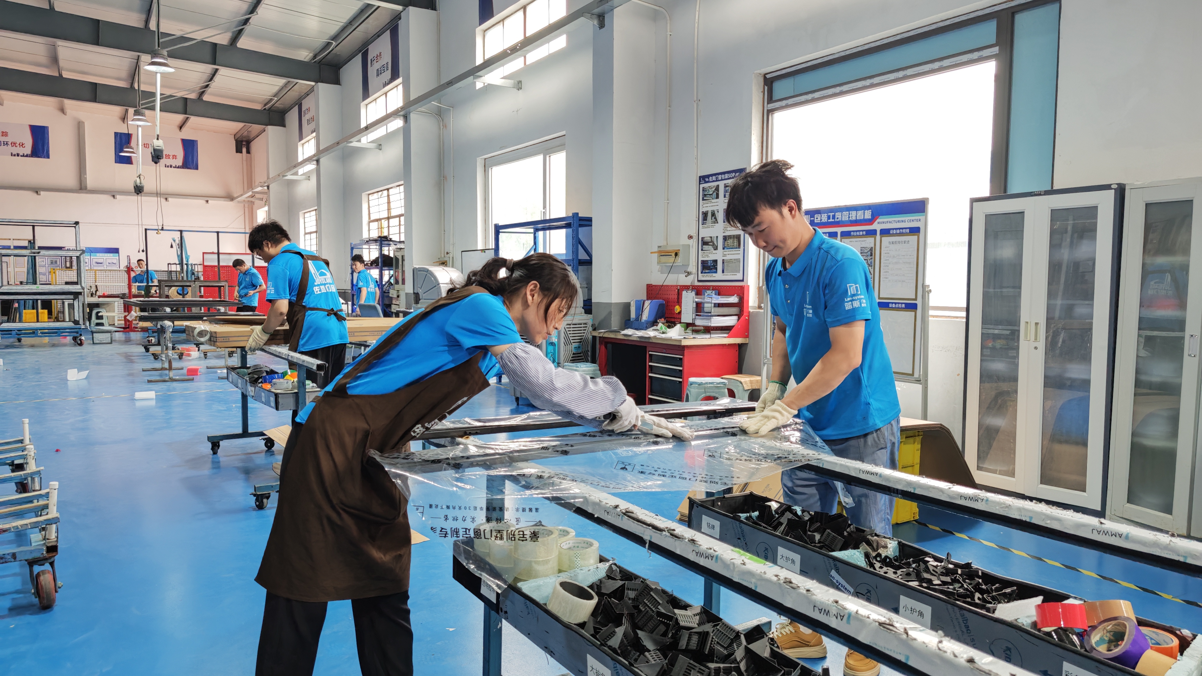 Export packing process